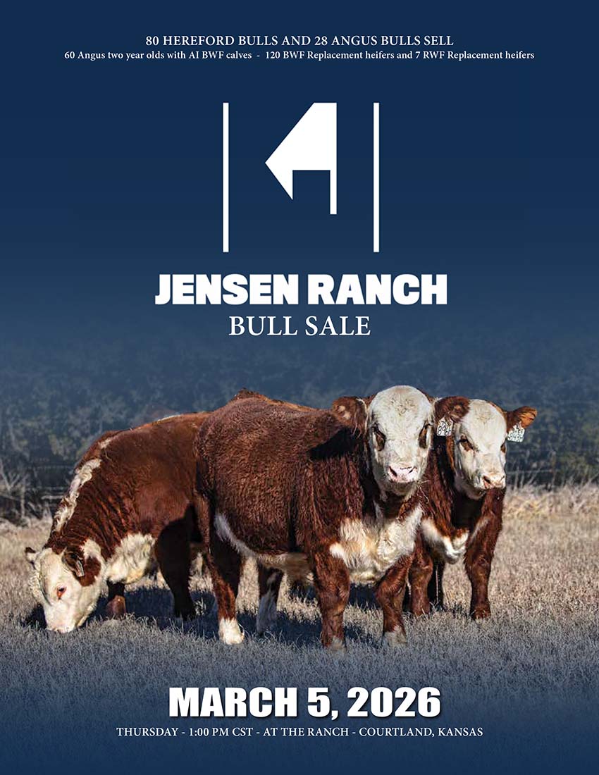 Jensen Ranch Annual Bull Sale, March 5, 2026